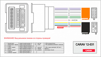 12-031 ISO RADIO ADAPTER CHEVROLET Cruse 2009+/ Opel Astra,Insignia 2009+, Meriva 2010+