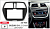 22-438 Рамка 9" SUZUKI: SX4 (2013+); Cross (2013+);