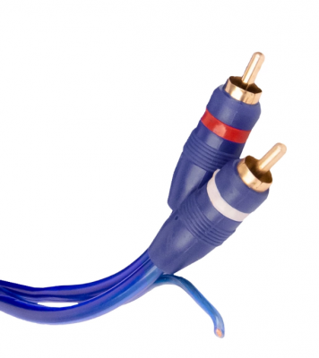 Набор проводов для 2-кан усилителя 8AWG Silver=ECO (ACV KIT 2.8SL)