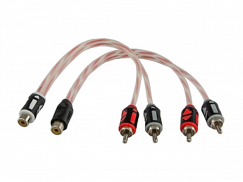 RCA-кабель AurA  RCA-AY10 MkII (Y – разветвитель) 2папа/1мама