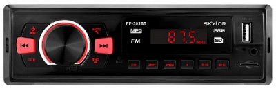 SKYLOR FP-305BT red 1 DIN 