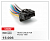 15-006 Разъем ISO Pioneer DEH-1500 CARAV DEH P-series 16-pin (24x10mm)
