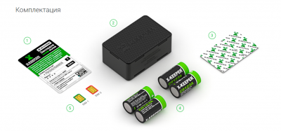 Маяк-трекер X-Keeper Invis DUOS 3D L GPS/GSM/WiFi 