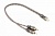 RCA-кабель ACV RB-2M1F LIGHT (Y – разветвитель) 2папа/1мама