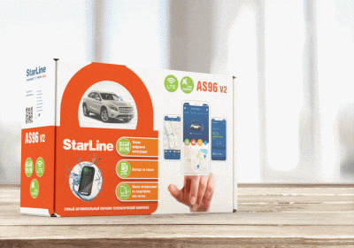 Автосигнализация c автозапуском StarLine AS96v2 BT 2CAN+4LIN GSM-GPS Снято с производства 