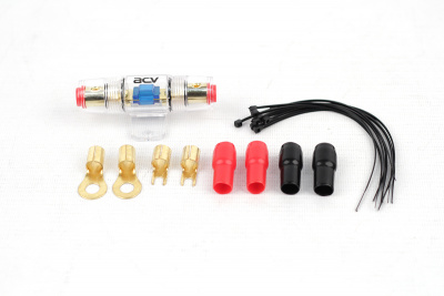 Набор проводов для 2-кан усилителя 4AWG Gold (ACV KIT 2.4GL)