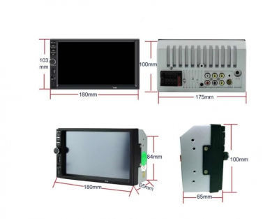 Car-MMS (2 Din-7C. MP5-7010B) Bluetooth V2.0 