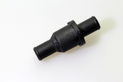 Клапан обратный (пластик) Da = 18 mm, L = 90 mm,1319250A/109557 