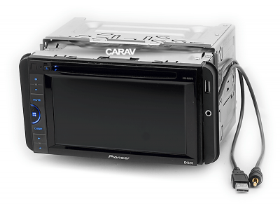 11-712 Рамка 2DIN TOYOTA универсальные боковые вставки со встроенным USB + AUX