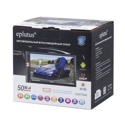 EPLUTUS CA734 2 DIN 7" c GPS  Android 10.0