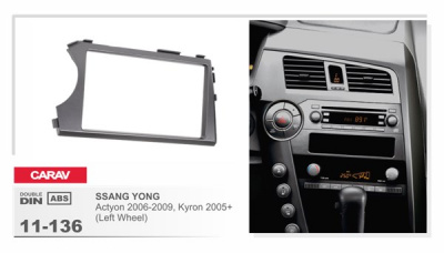 11-136 Рамка 2DIN Ssang Yong New Kyron
