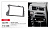 11-136 Рамка 2DIN Ssang Yong New Kyron