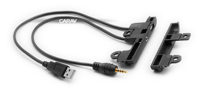 11-712 Рамка 2DIN TOYOTA универсальные боковые вставки со встроенным USB + AUX