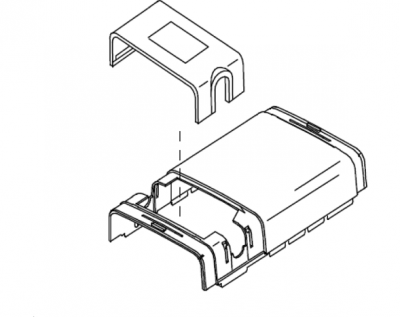 Кожух Air Top Evo 3900 / 5500 (пластик)1320321A/98649B