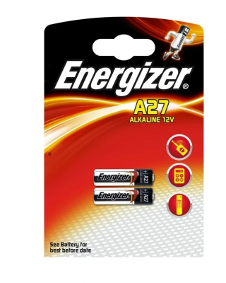 Элемент питания Energizer 27A (2шт.уп) цена за 1шт.
