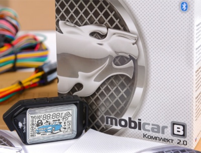 Автосигнализация с Автозапуском Scher-Khan Mobicar B Компл. 2.0 Bluetooth