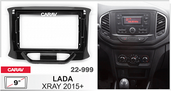 22-999 Рамка 9" LADA X-Ray 2015+ 