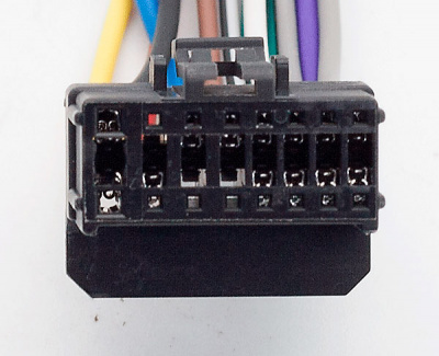 15-006 Разъем ISO Pioneer DEH-1500 CARAV DEH P-series 16-pin (24x10mm)