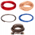 Набор проводов для 2-кан усилителя 8AWG Bronze=Light (ACV KIT 2.8BR)