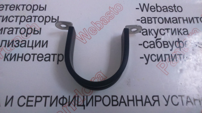 Хомут обжимной Ø35 mm (демфер) обрезиненный 1320258A 