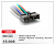 15-108 Разъем ISO ГУ Prology,Mystery,Hyundai 20-pin (29x7mm)