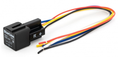 Реле 5-ти контактное STARLINE 12v 40/30А 708-2 с колодкой