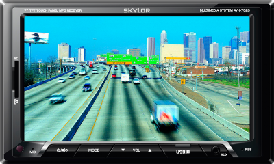 SKYLOR AVH-7020 2 DIN  (обновленный)