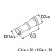 Штуцер соединительный d=20х20 (пластик) 1320342A/66934C