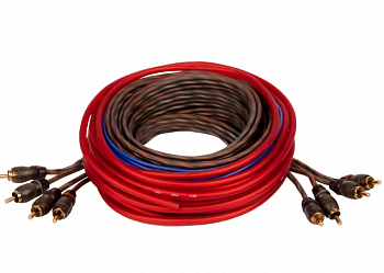Набор проводов для 4-кан усилителя 10AWG Bronze=Light (ACV KIT 4.10BR)