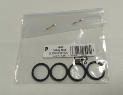 Уплотнительное кольцо 16x2,4 Hydronic M / D5WS / B5WS (компл. 4шт.) 221000700019 