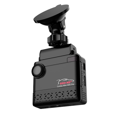 Видеорегистратор с радар-детектором Sho-Me Combo Mini WiFi Pro Signature c GPS/ГЛОНАСС модулем